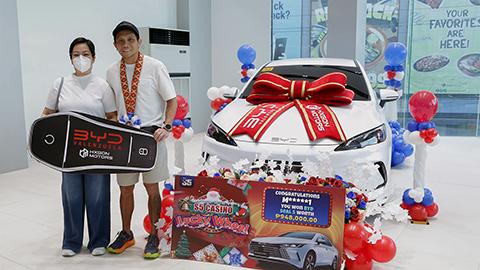 S5 Casino Player Wins a Brand-New BYD SEAL 5 Through the S5 Lucky Wheel!