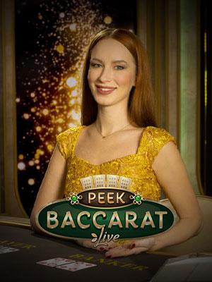 Peek Baccarat - Evolution First Person
