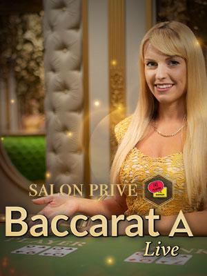 Salon PrivŽ Baccarat A - Evolution First Person