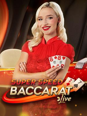 Super Speed Baccarat - Evolution First Person
